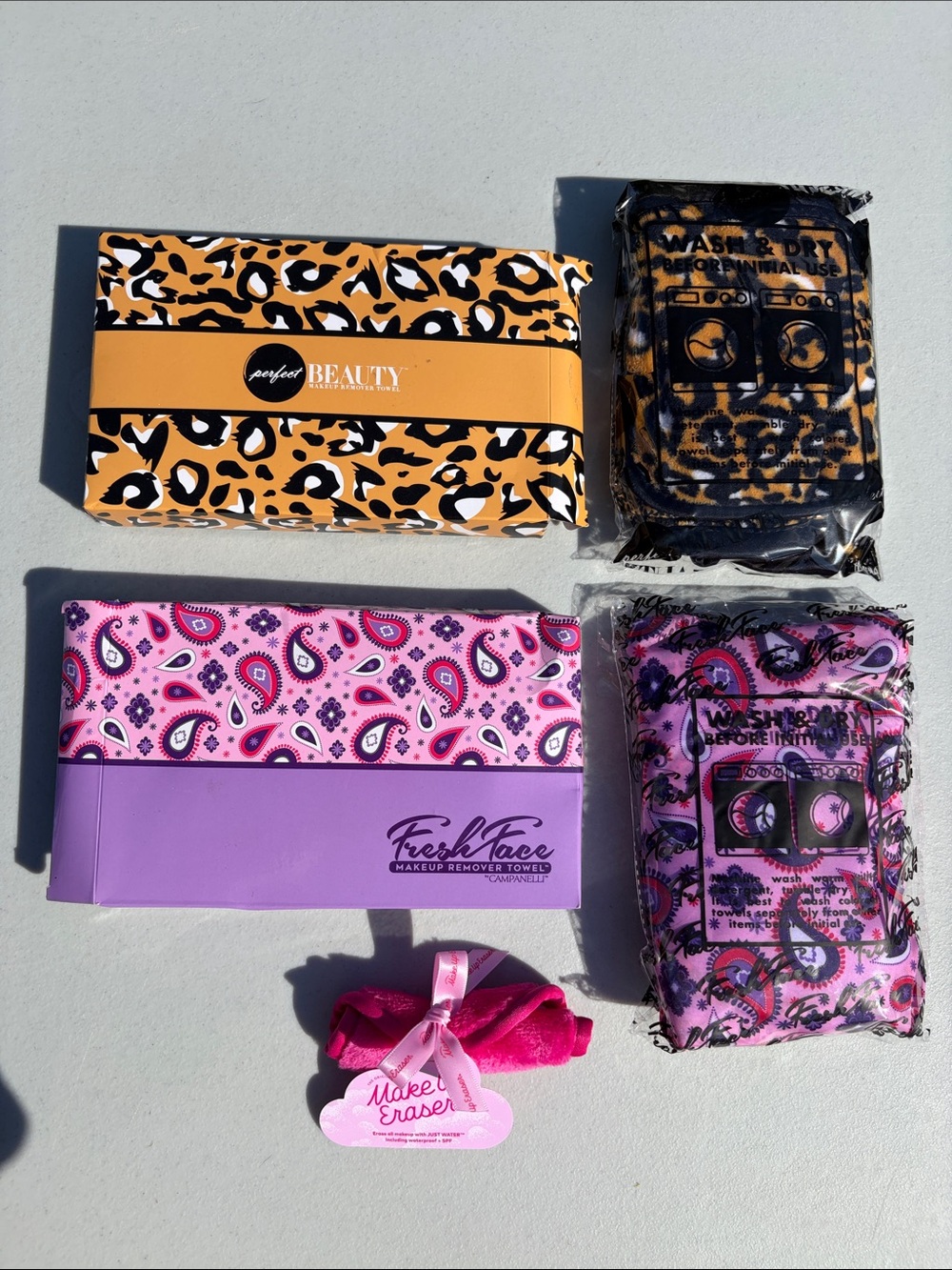 3 NWT Makeup Eraser Sets